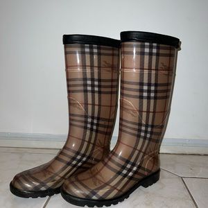 Authentic Burberry Rain Boots